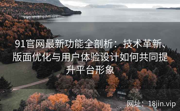 91官网最新功能全剖析:技术革新、版面优化与用户体验设计如何共同提升平台形象 91官网最新功能全剖析:技术革新、版面优化与用户体验设计如何共同提升平台形象